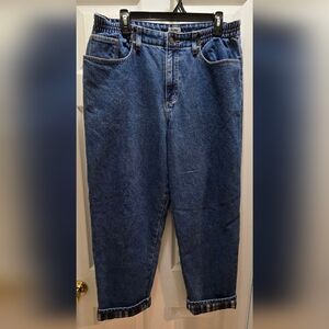 L.L. Bean Lined Relaxed, Size 14 Petite